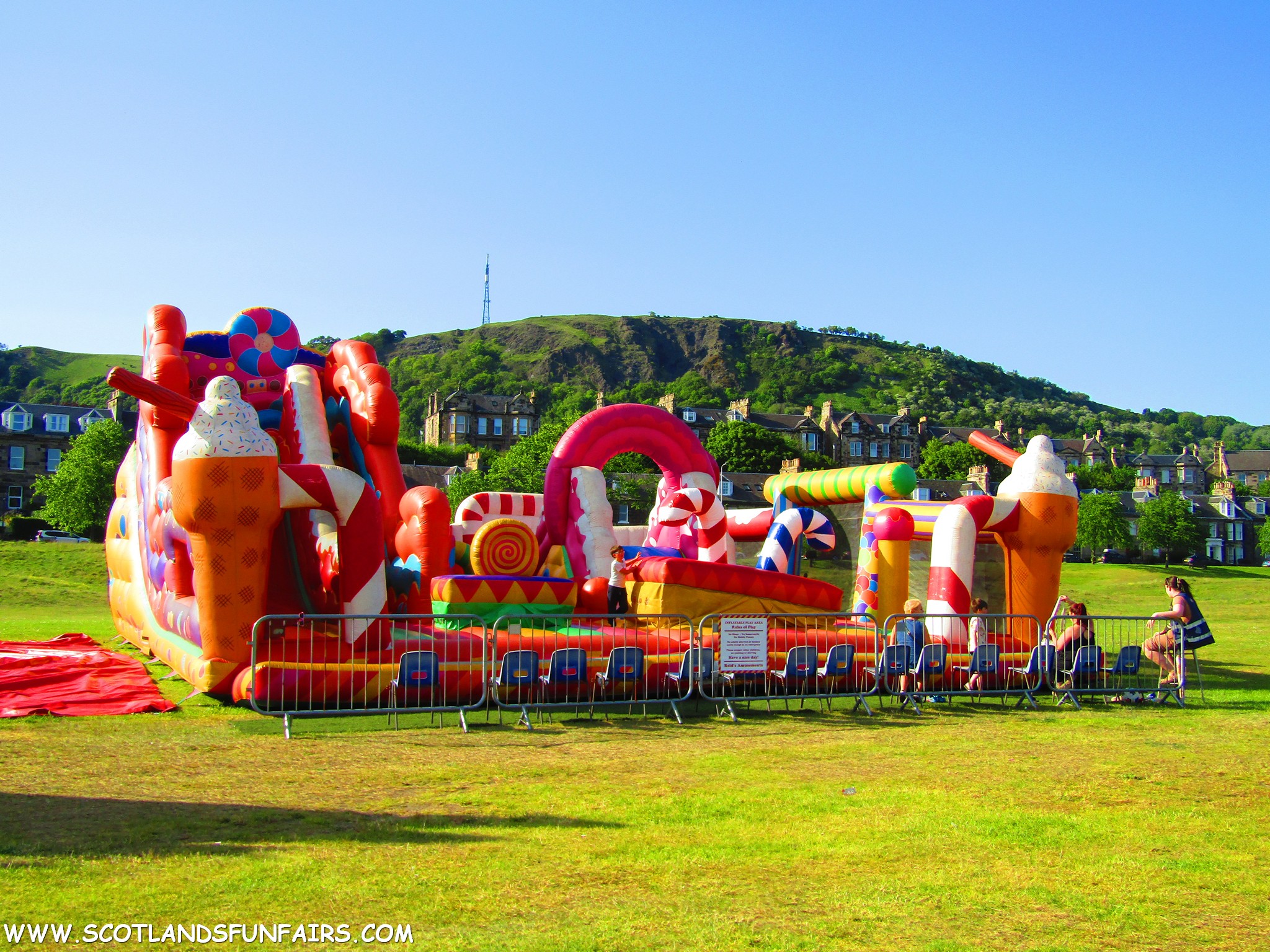 Albert Reids Inflatable Playarea