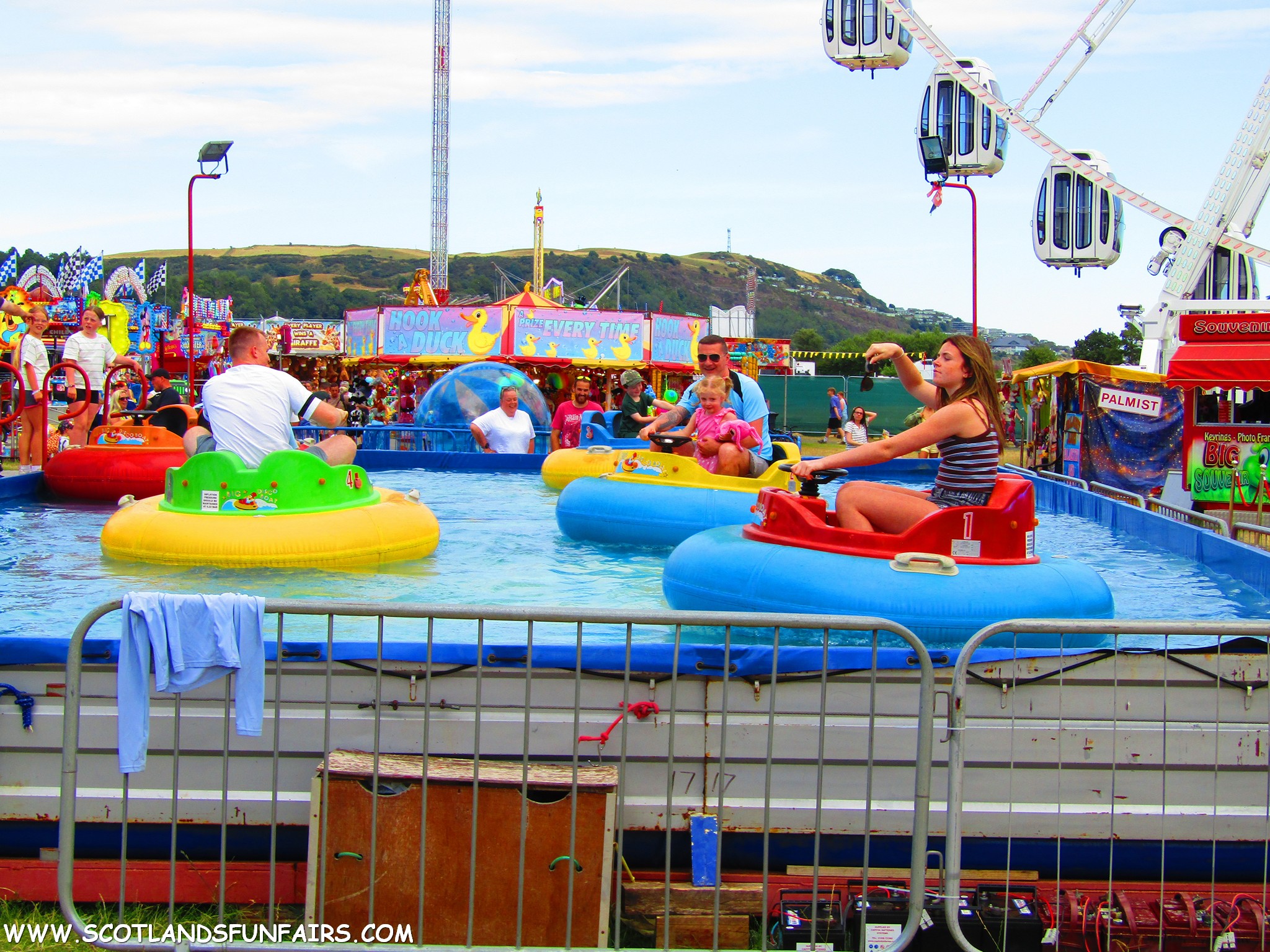 Ervin Gambles Bumper Boats