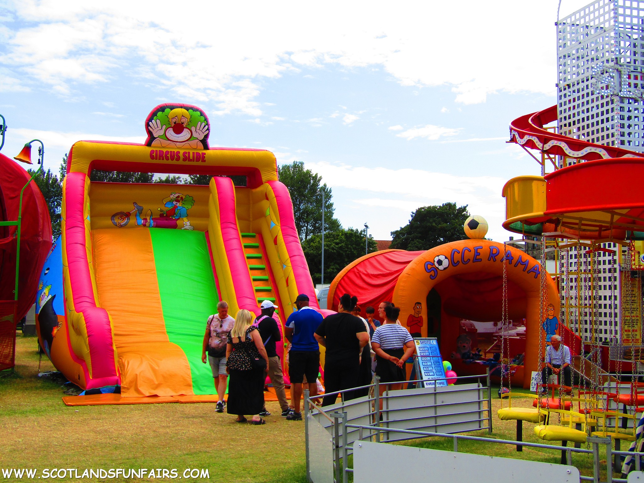 Thomas Findlays Inflatable Slide & Kicker