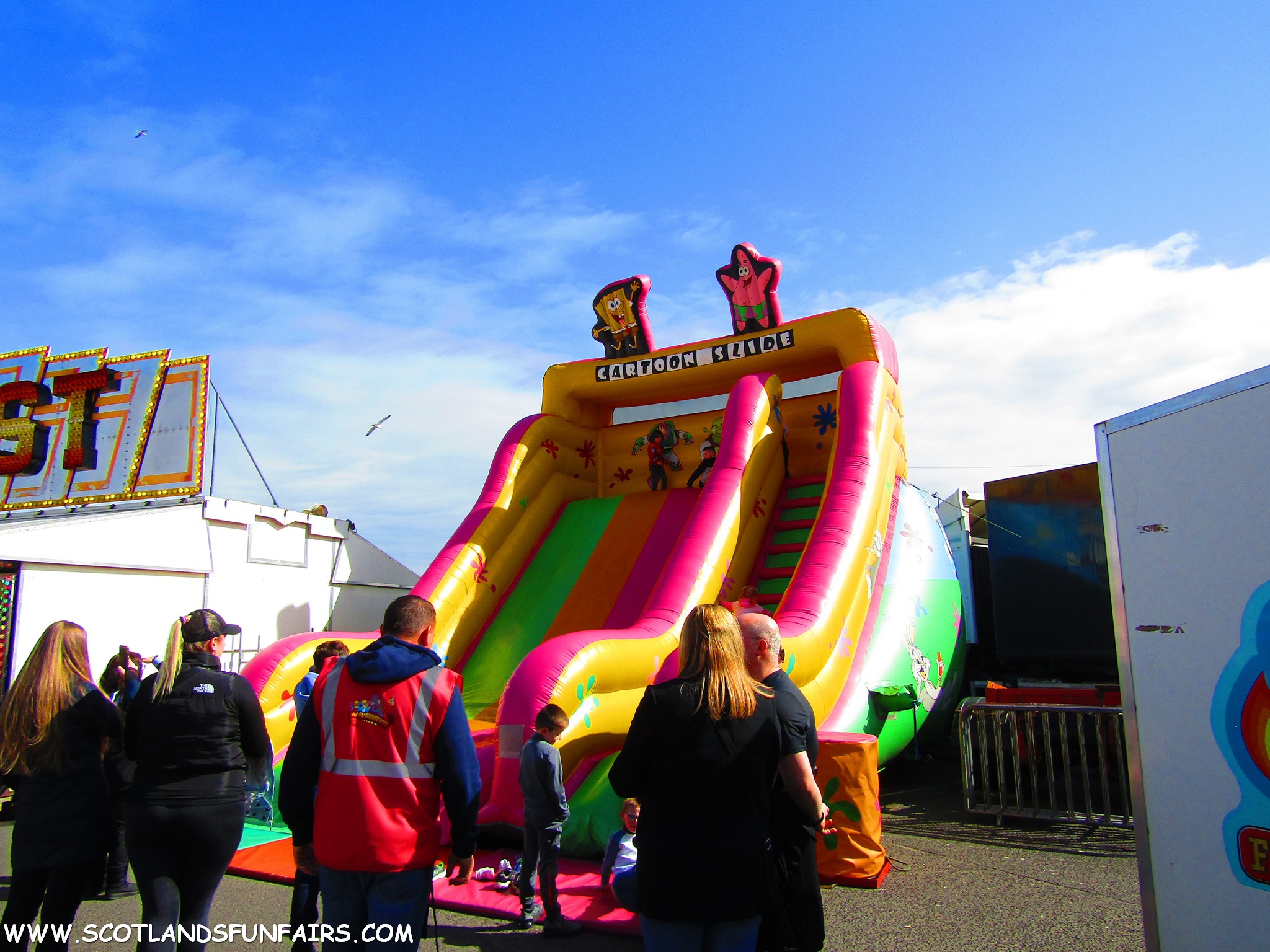 Jai Irvins Inflatable Slide