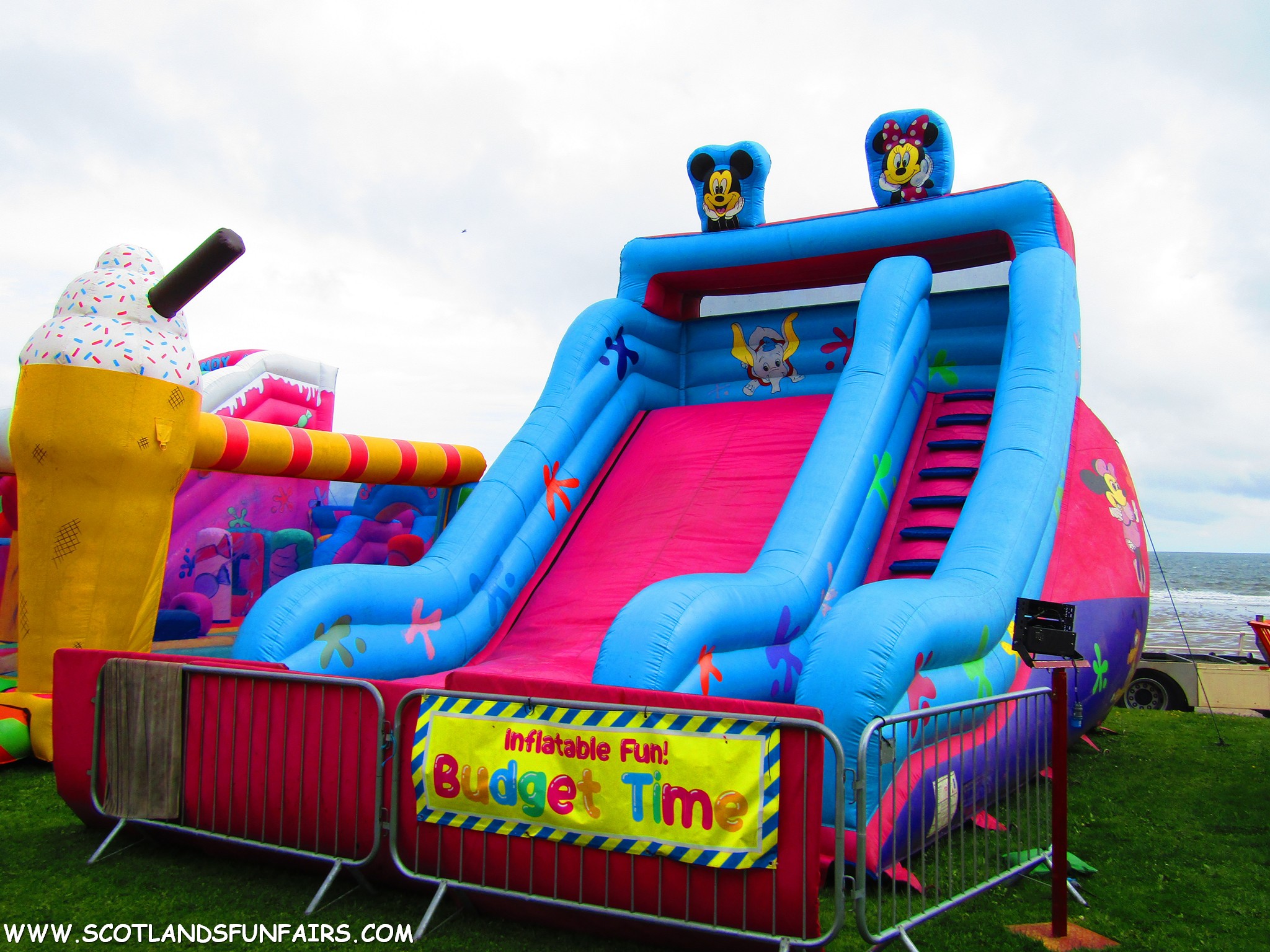 Albert Reids Inflatable Slide