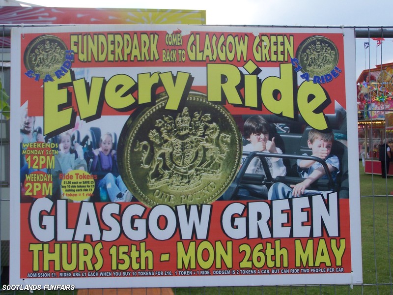 Glasgow Green Poster