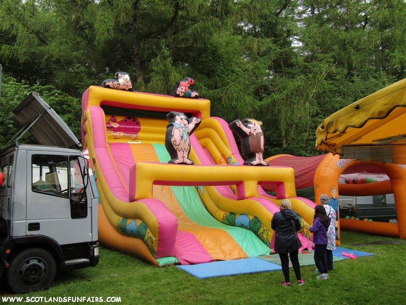 Johnny Testos Inflatable Slide