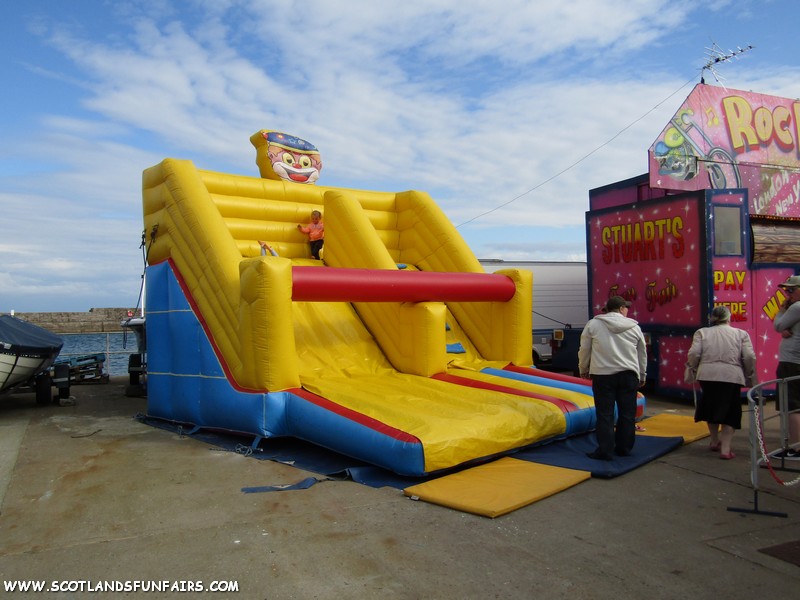 Kenny Stuarts Inflatable Slide