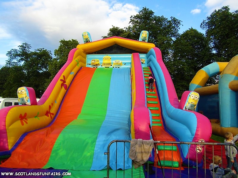 David Thomsons Inflatable Slide