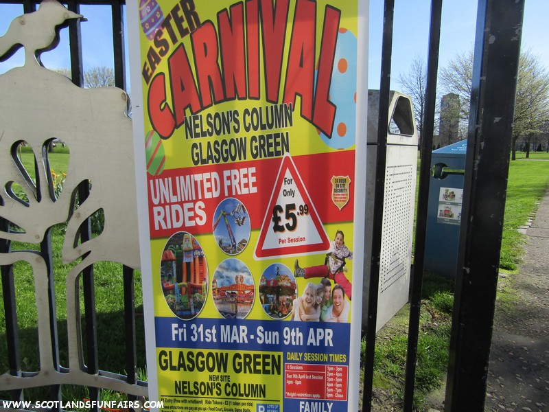 Glasgow Green Poster