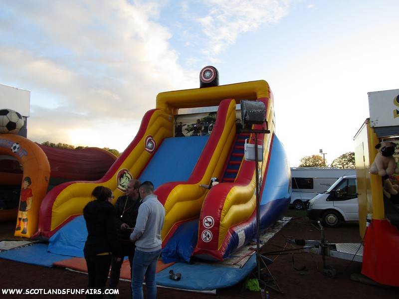 Nathaniel Codonas Inflatable Slide