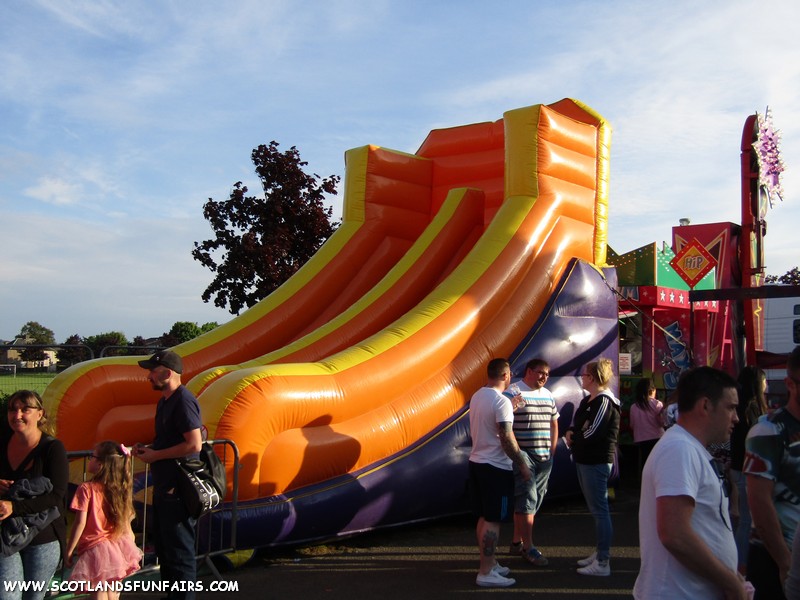 Harrison Stirlings Inflatable Slide