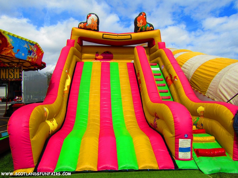 Sean Taylors Inflatable Slide