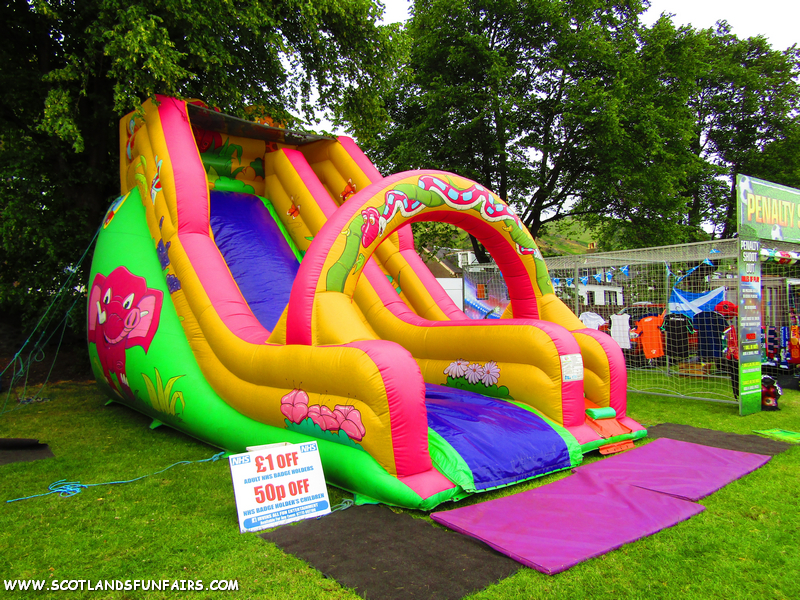 John Irvins Inflatable Slide