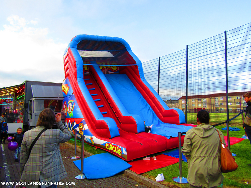 Sammy Stokes Inflatable Slide