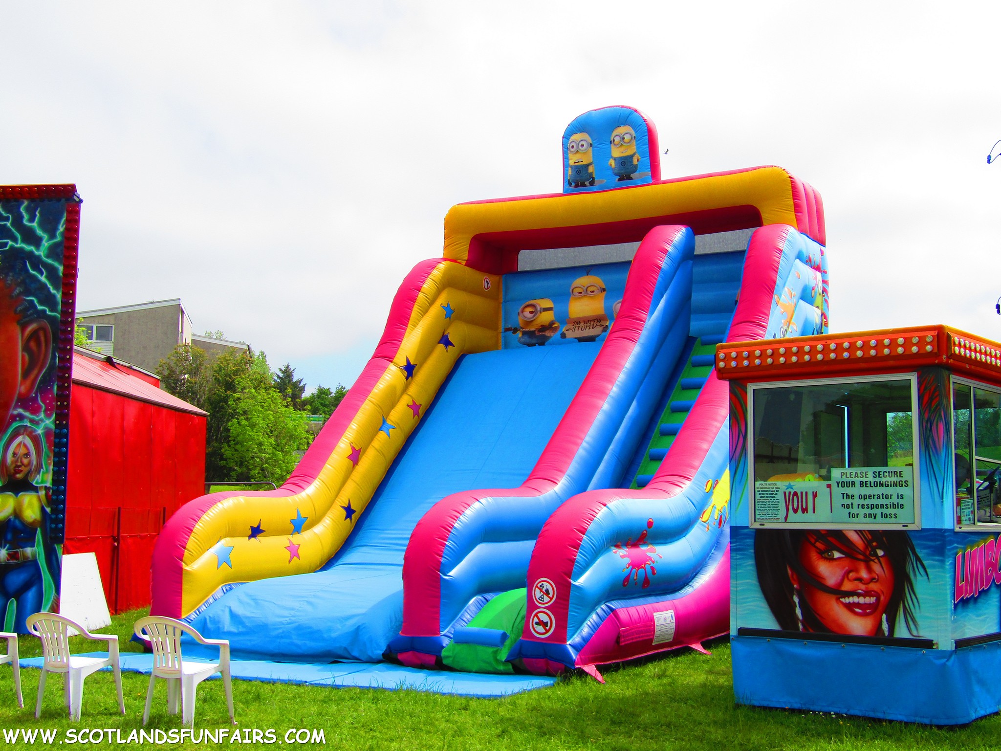 Scott Nutters Inflatable Slide