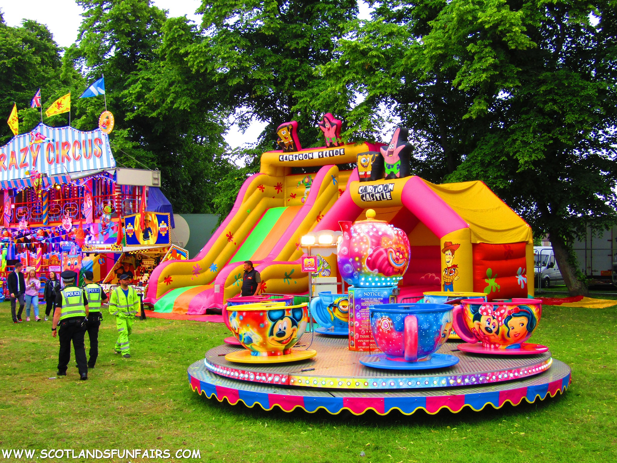 Jai Irvins Teacups & Inflatables