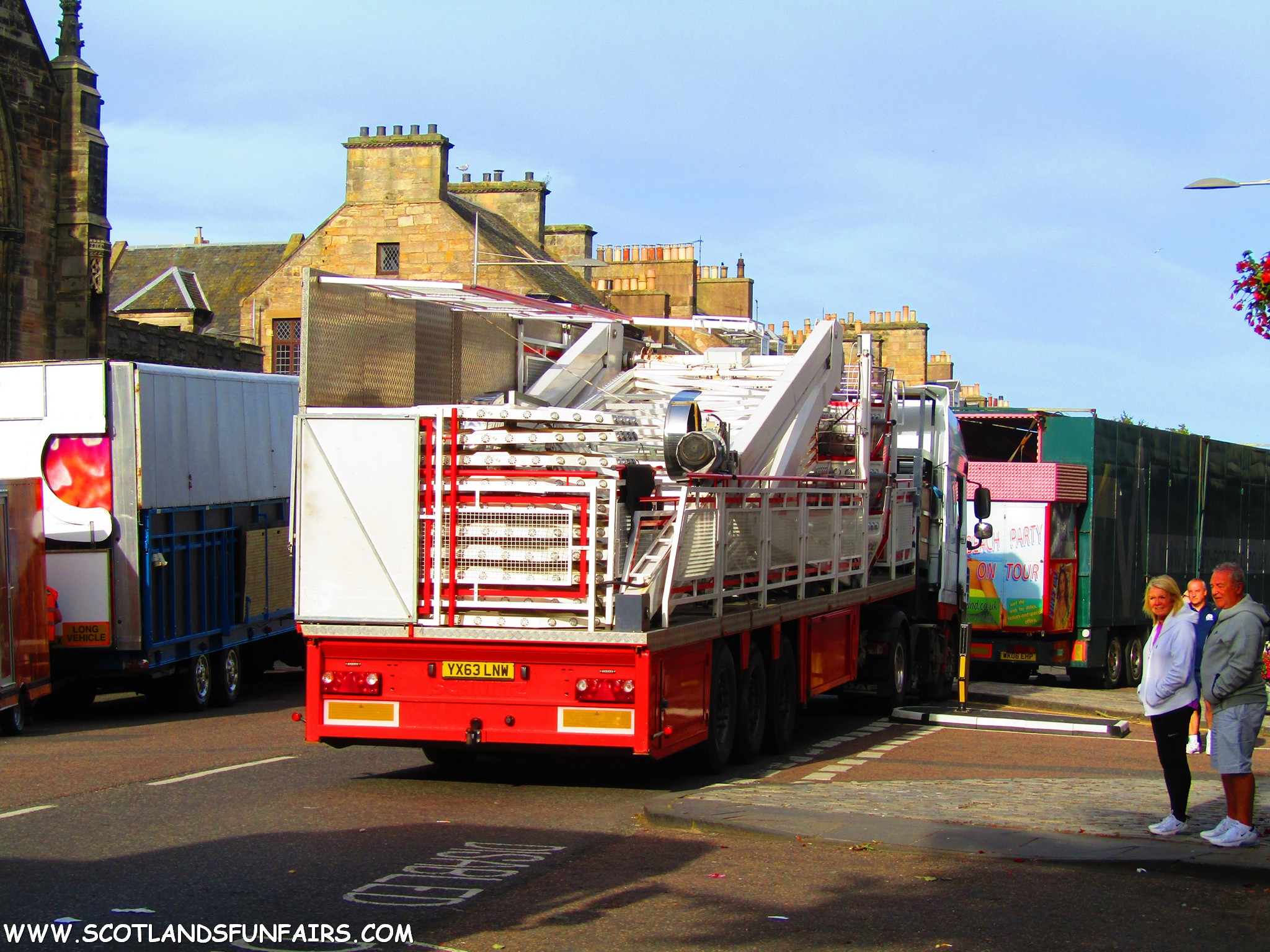John Irvins DAF & Big Wheel Load