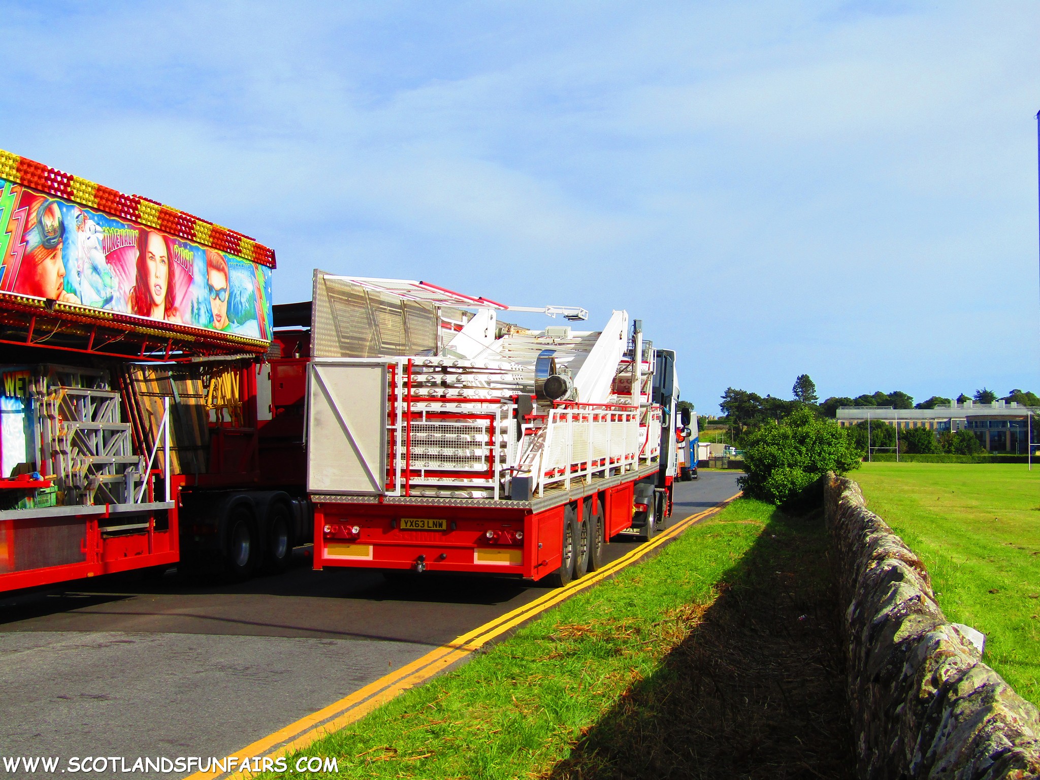 John Irvins DAF & Big Wheel Load
