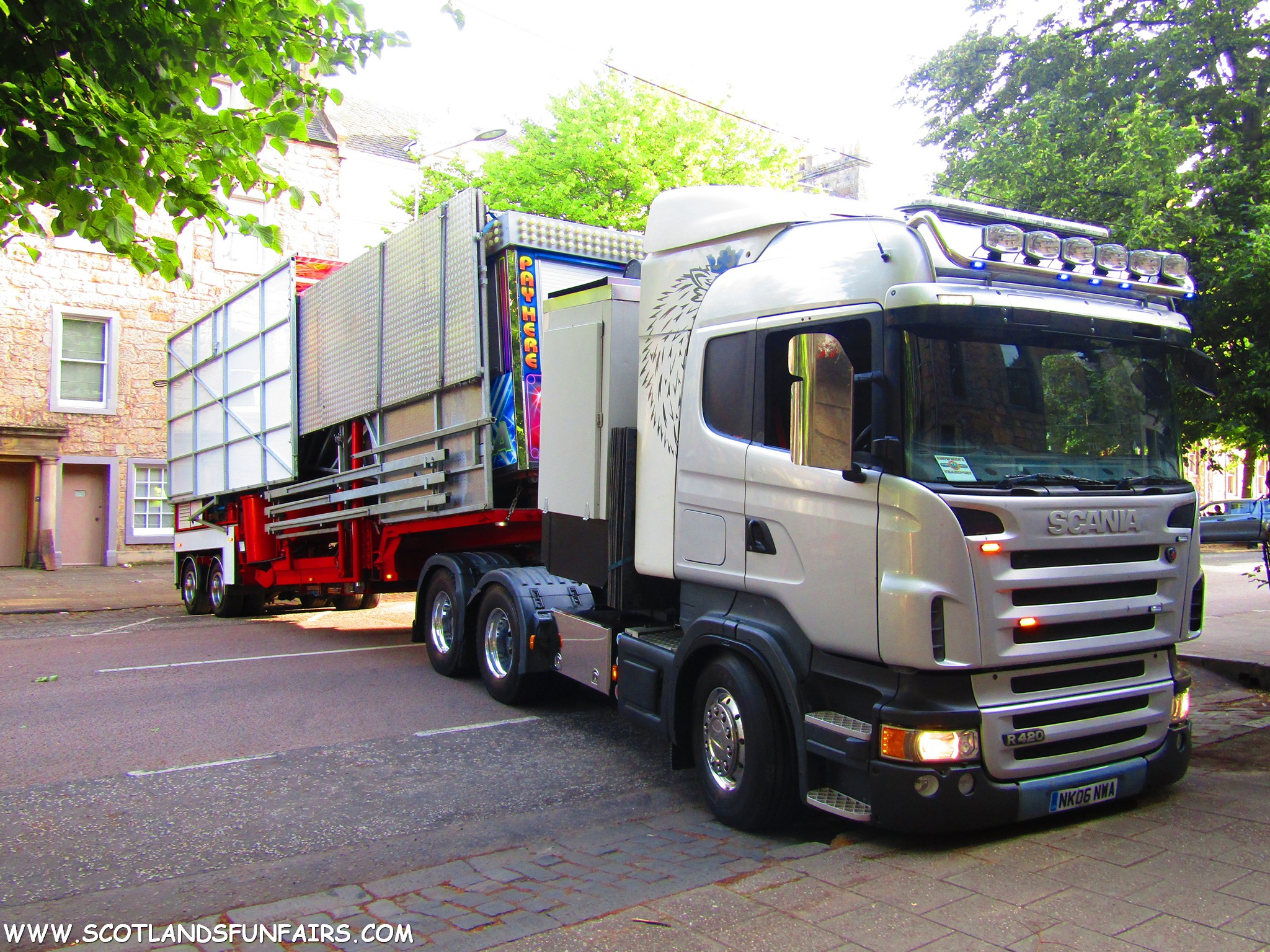 Martin Slaters Scania & Tagada Load