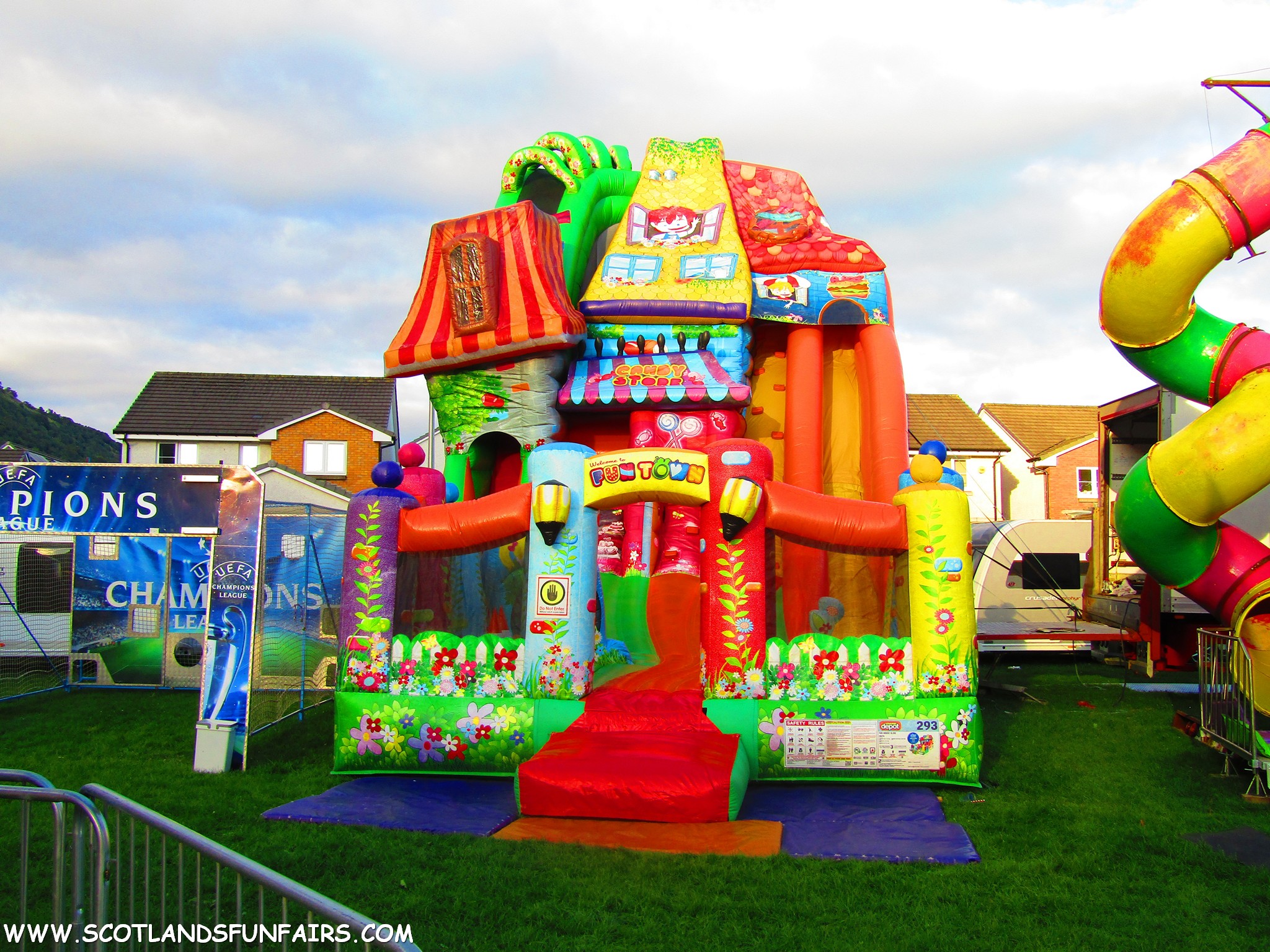 Anthony Strands Inflatable Slide