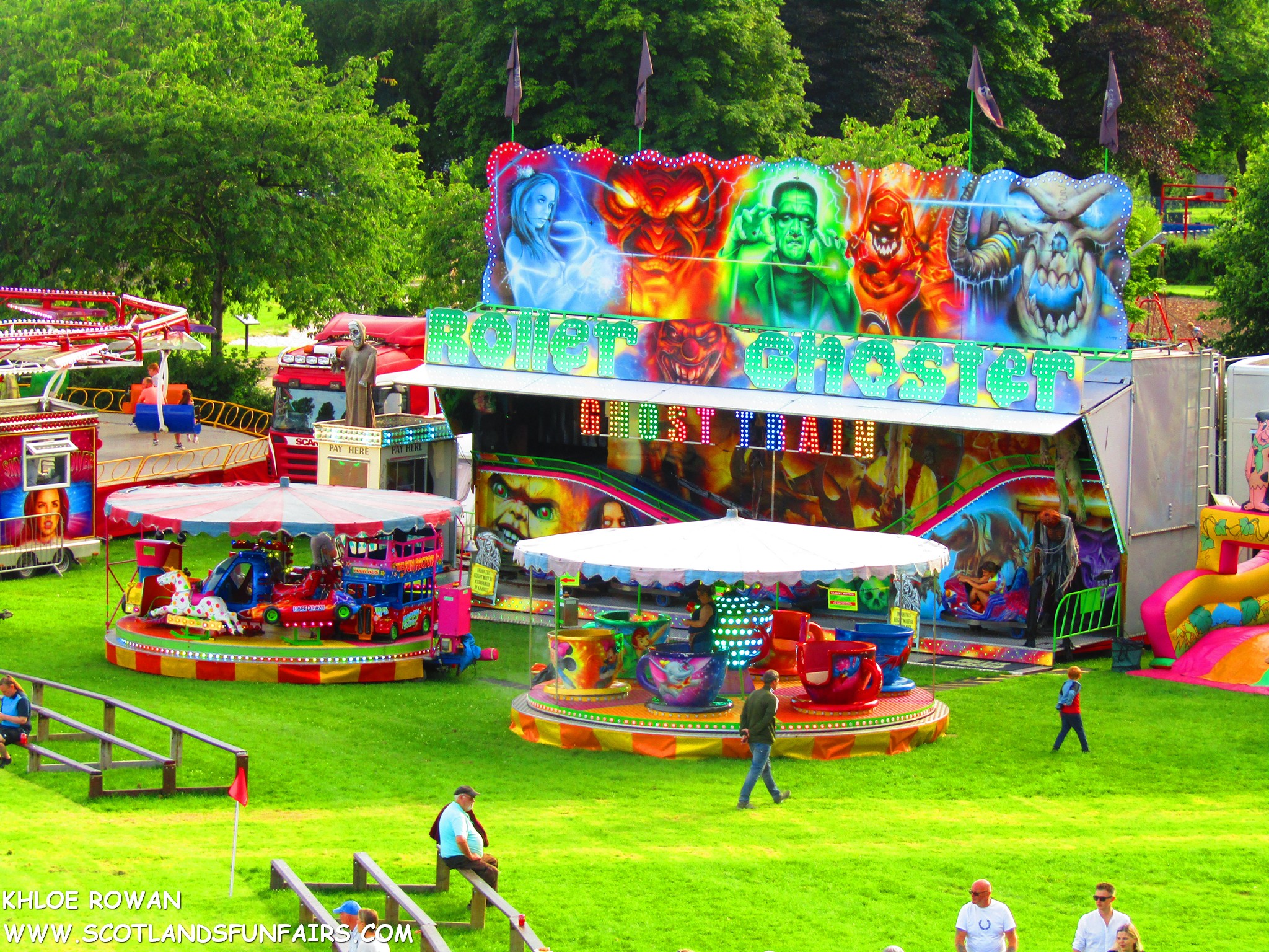 Jared Kings Ghost Train, Teacups & Toyset