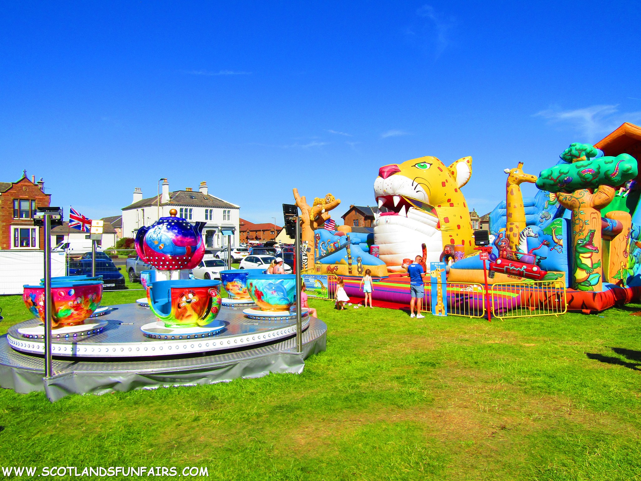 Wesley Smiths Teacups & Inflatable Playarea