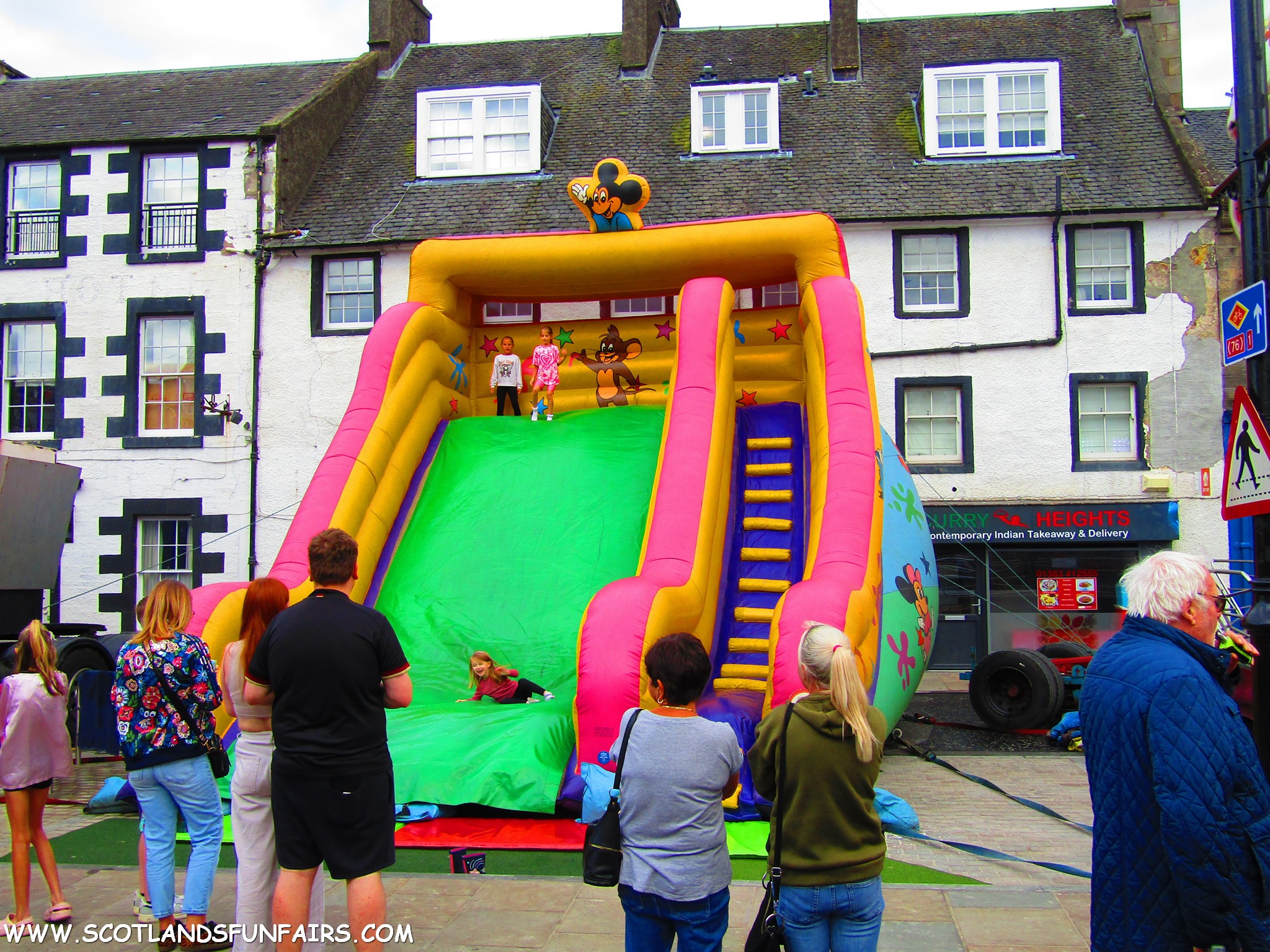 Scott Nutters Inflatable Slide