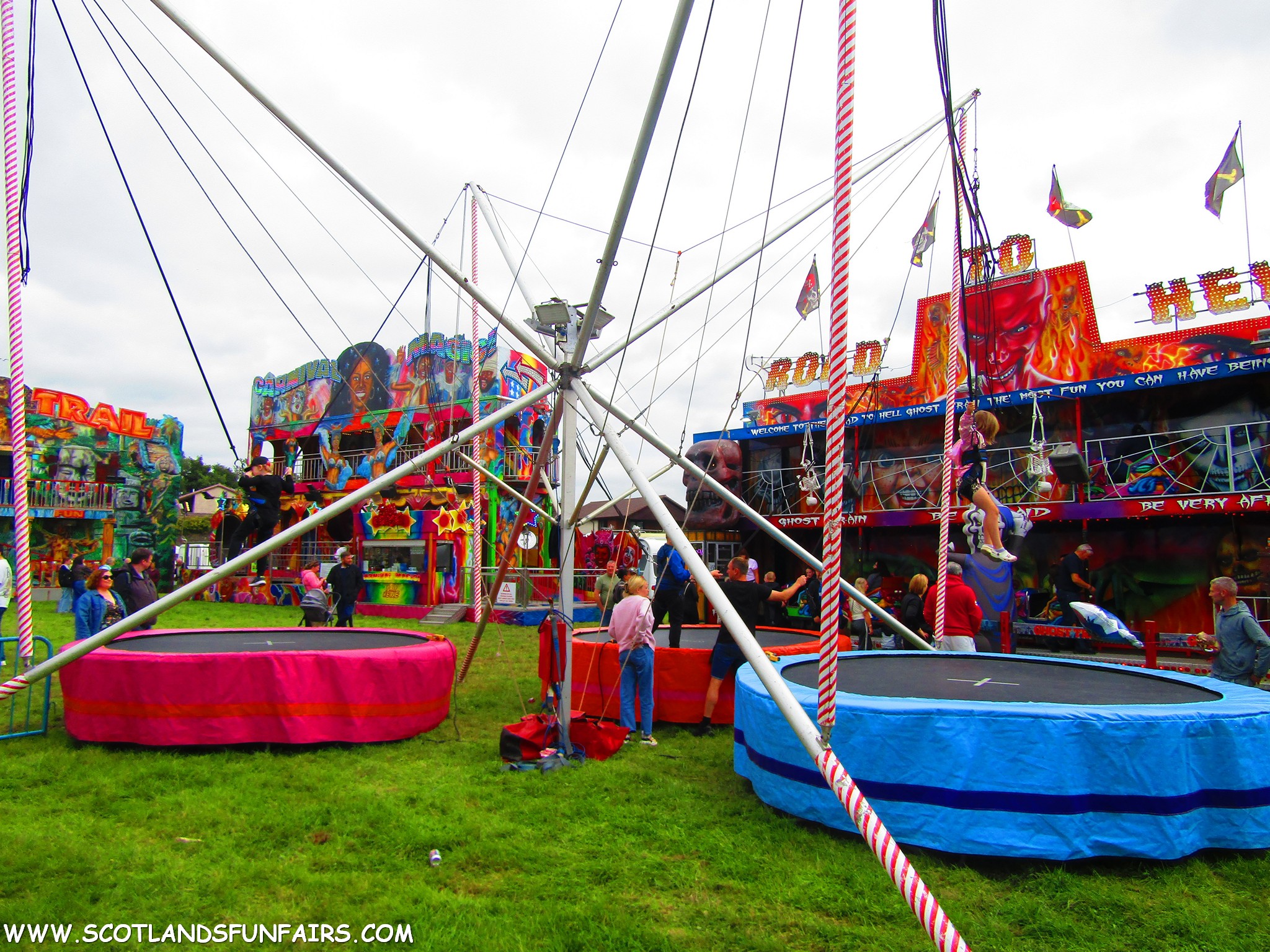 Kyle Johnstones Bungee Trampolines