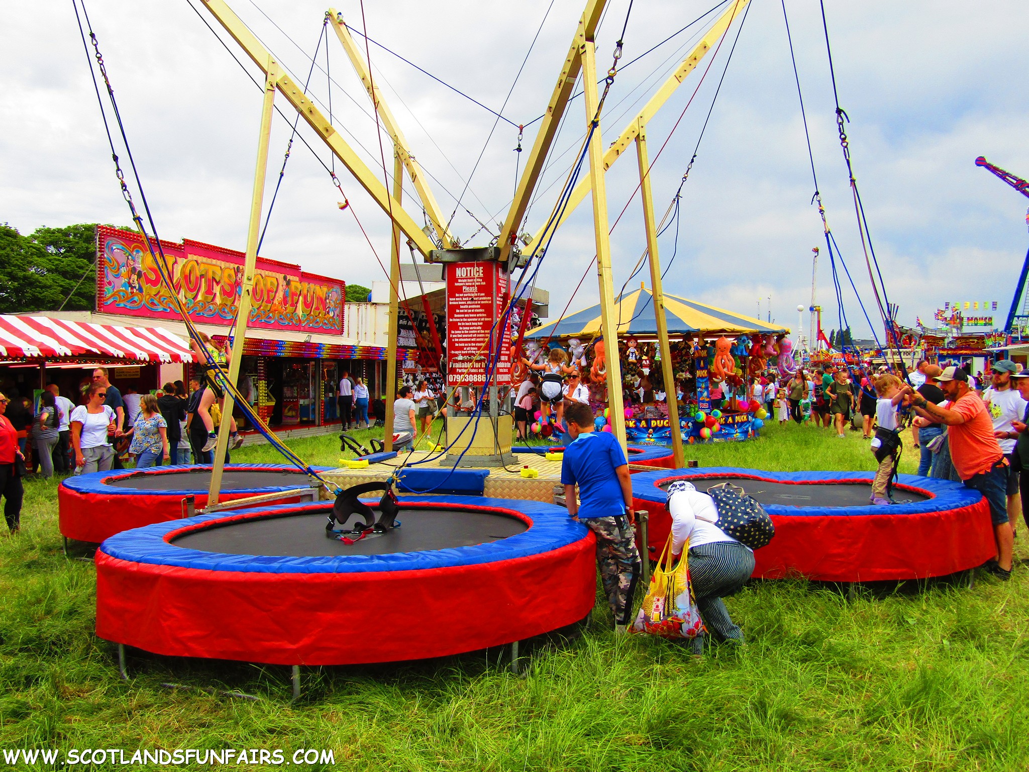 Brett Turners Bungee Trampolines