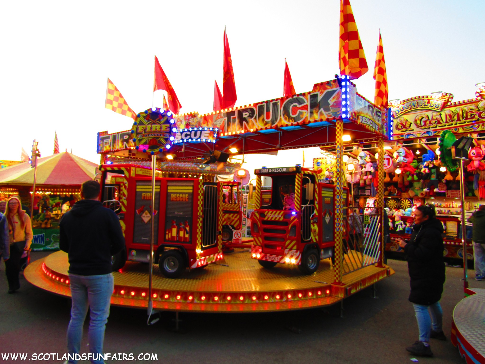 Kent Litlierhurnests Fire Trucks