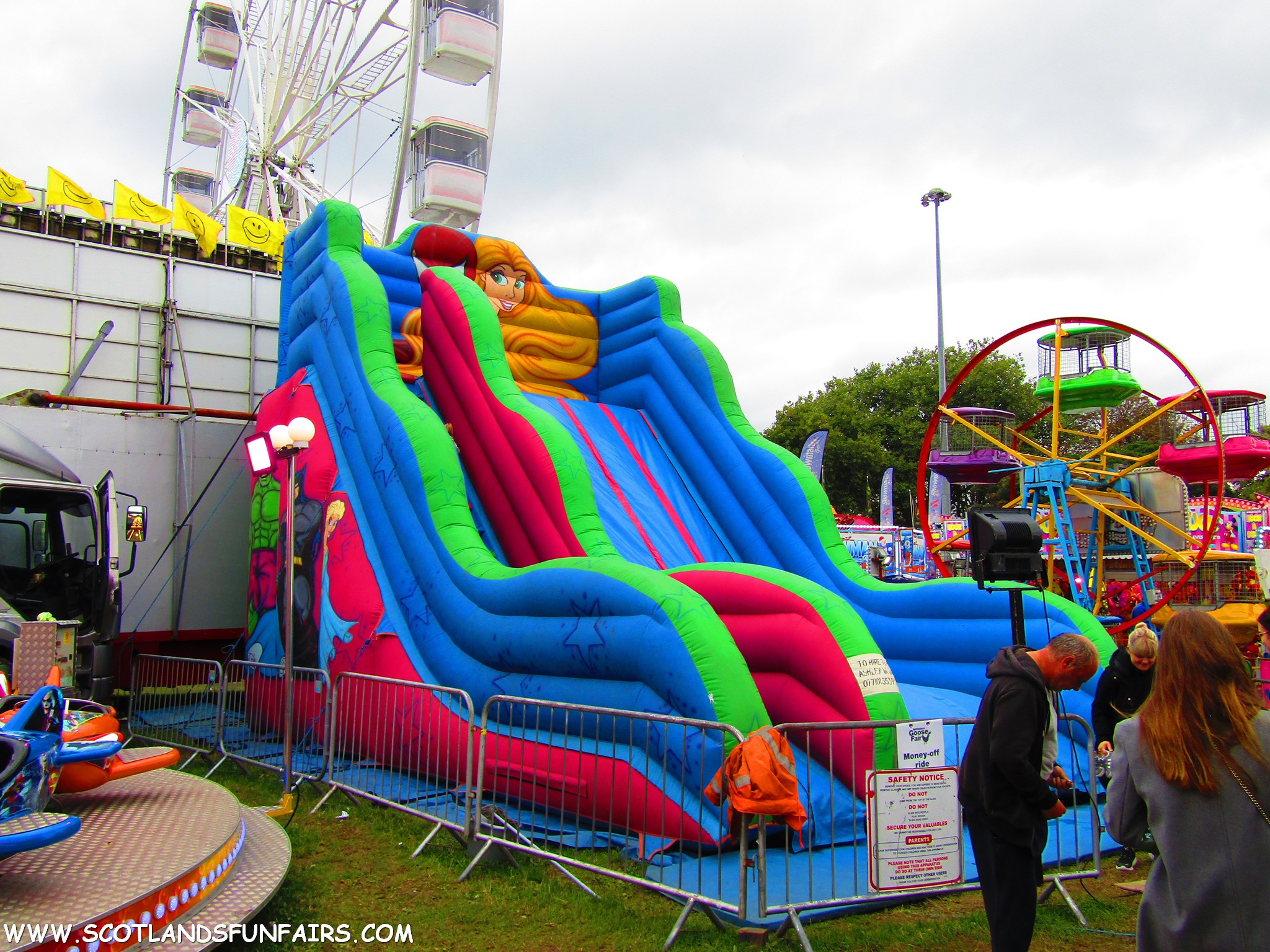 Ashley Woods Inflatable Slide