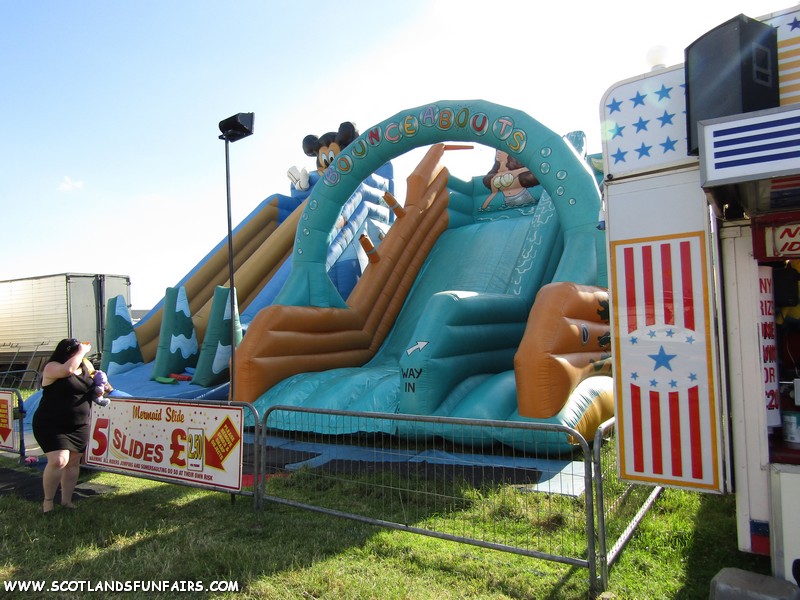 Frankie Howards Inflatable Slide