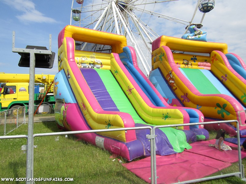 Frankie Smiths Inflatable Slide