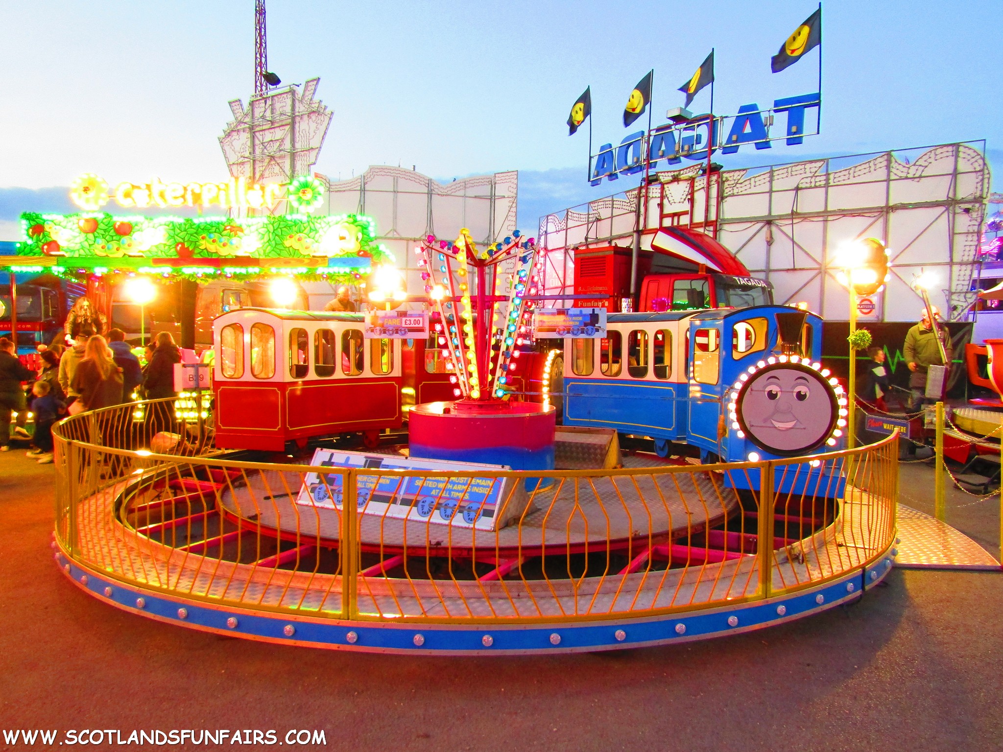 James Crecrafts Train Ride