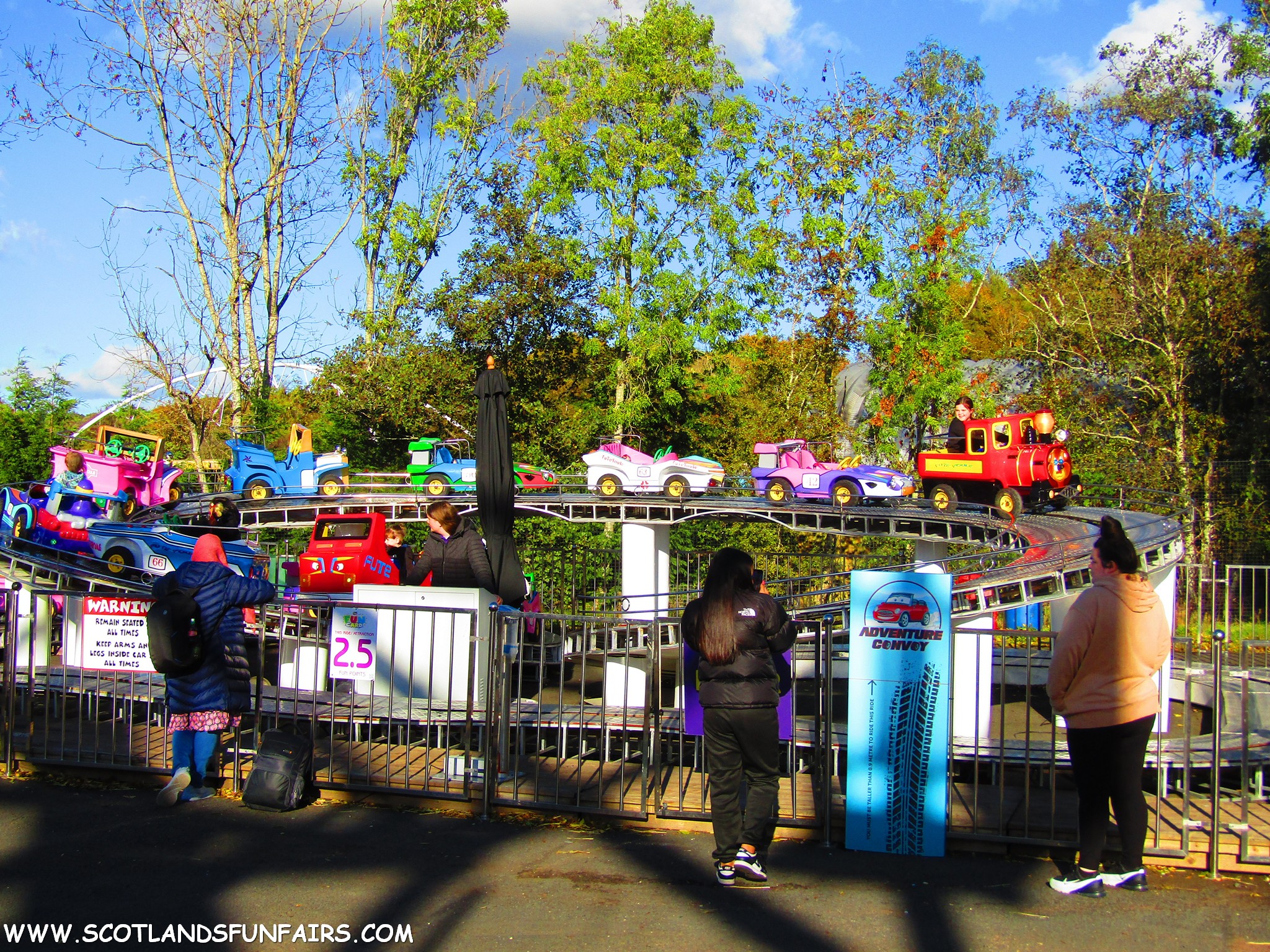 M&D's Theme Parks Car Track
