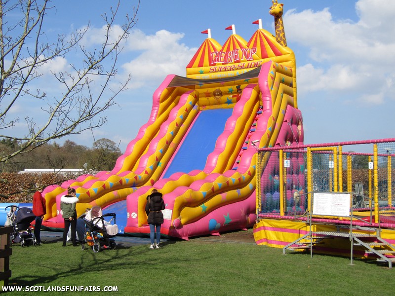 Allan Newsomes Inflatable Slide
