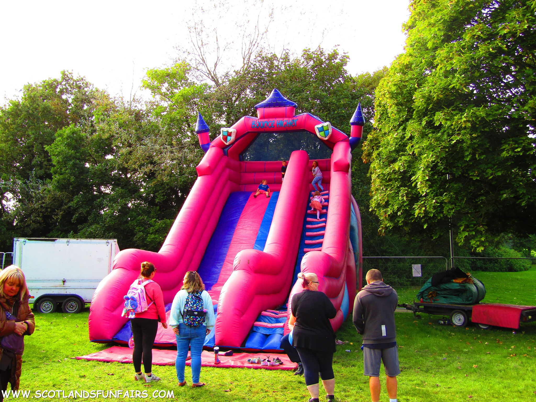 Allan Newsomes Inflatable Slide