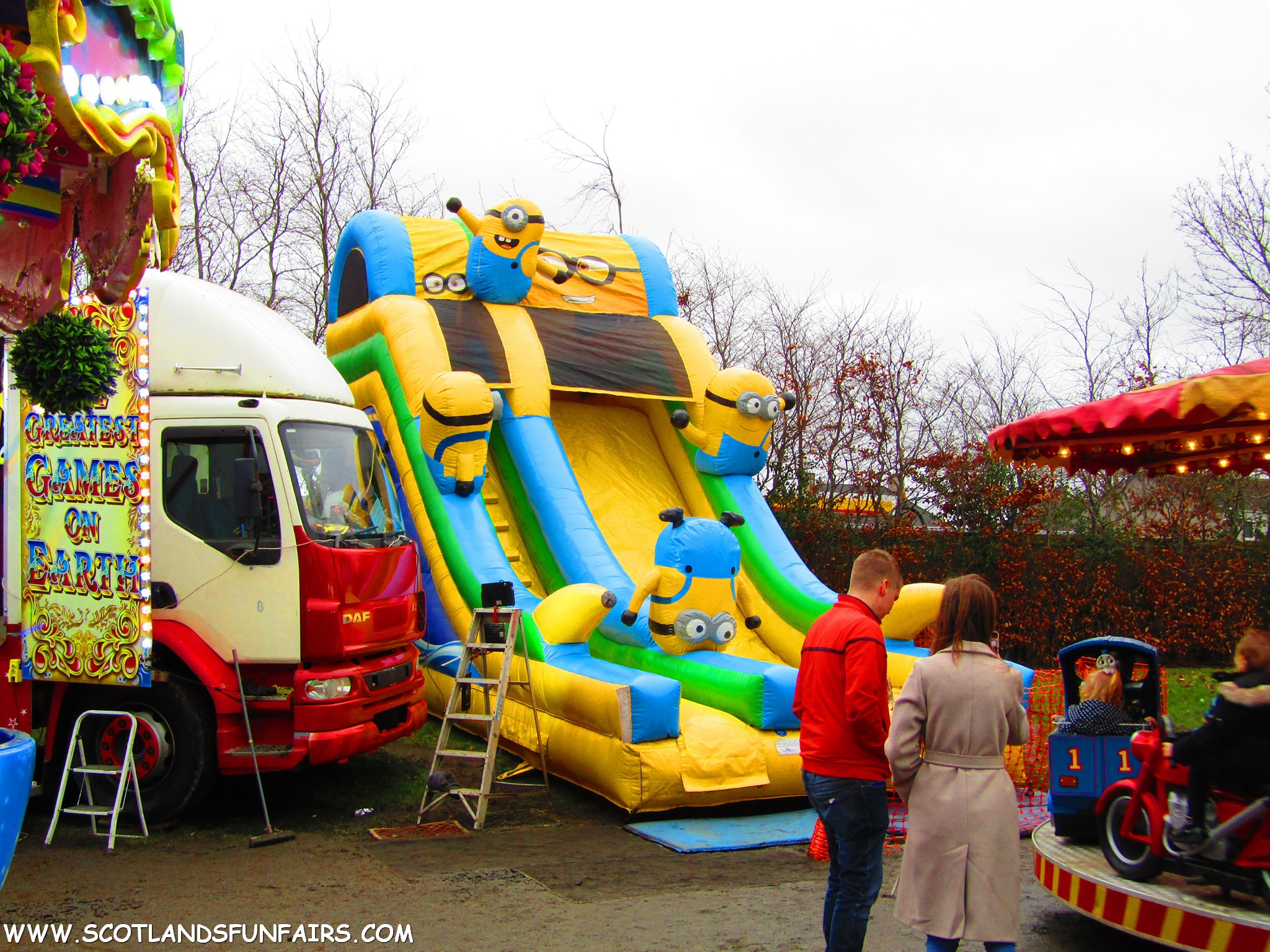 Adam Wrights Inflatable Slide