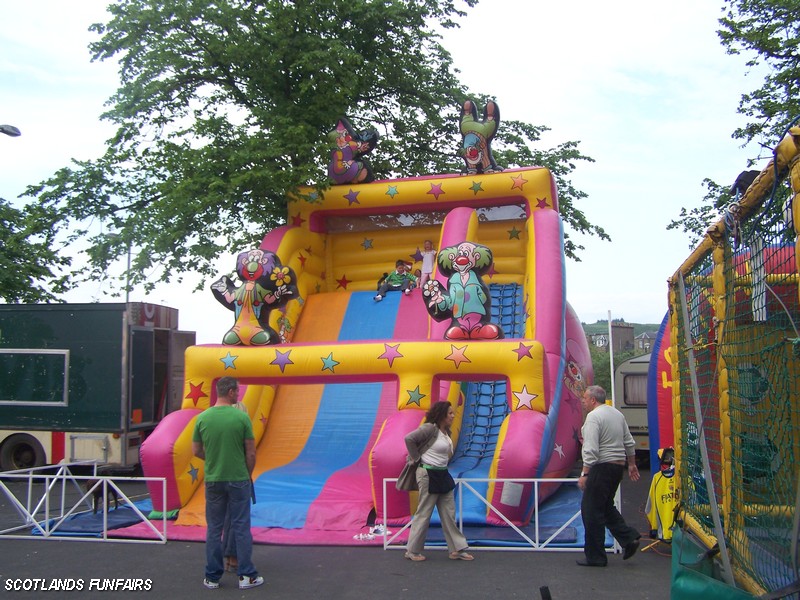 Bennett Hiscoes Inflatable Slide
