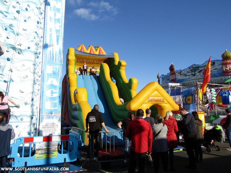 Redford Edwards Inflatable Slide